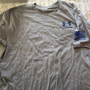 Under Armour Men's Gray Freedom T-Shirt